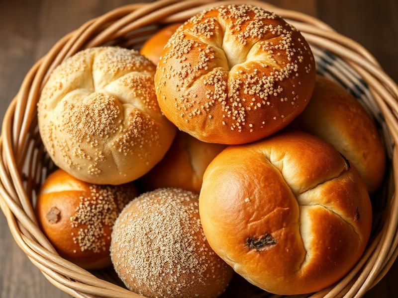 לחמניות אפויים טריים של פינת האופה